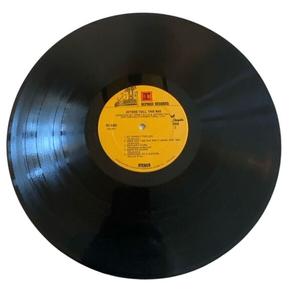 Jethro Tull - This Was 1970 Reprise RS 6336 Vinyl LP - Picture 8 of 9